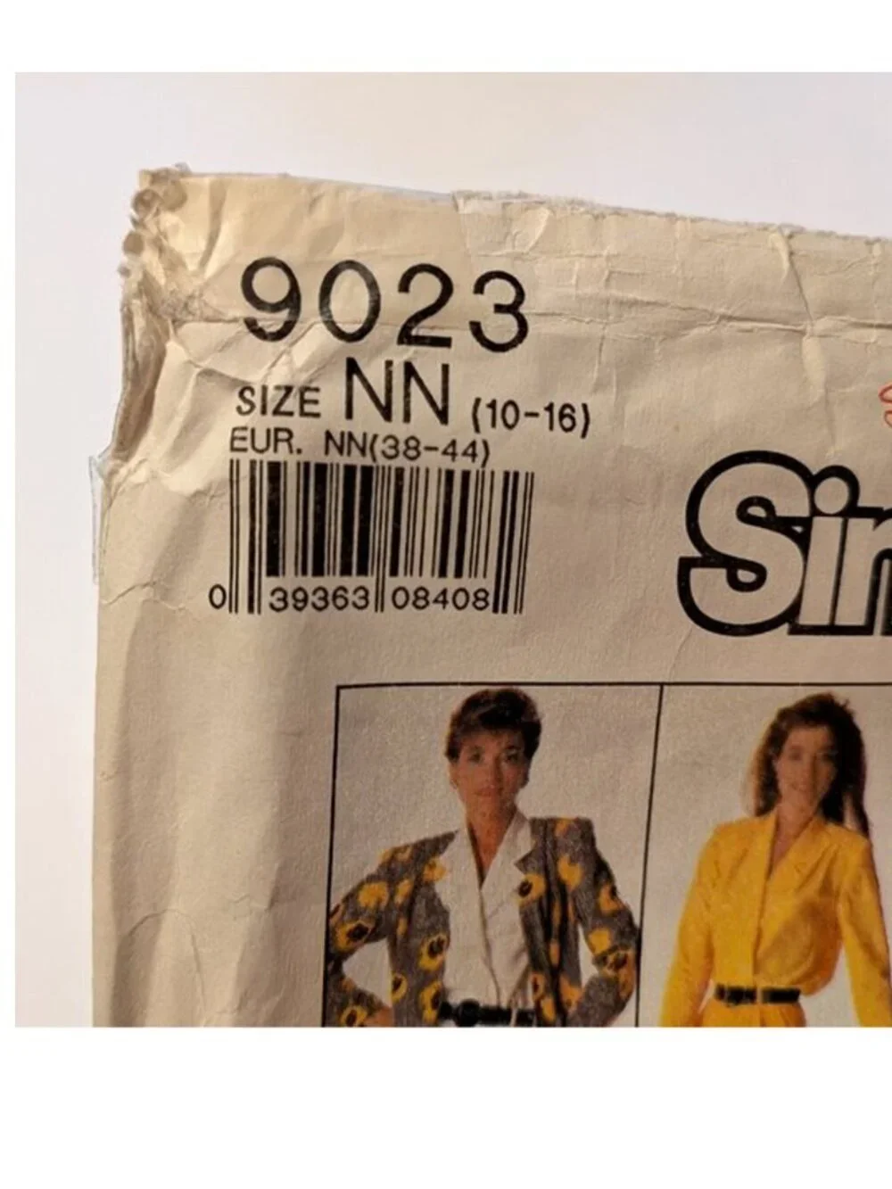 Simplicity 9023 blouse, pants, shorts, skirt, unlined jacket sewing pattern